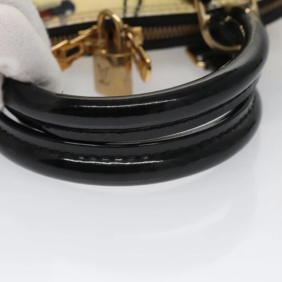 LOUIS VUITTON Vernis Nicolas Ghesquire Alma BB Hand Bag 2way M50419 Auth 106134 - Picture 9 of 15
